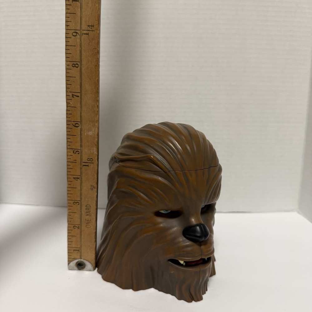 Disney Parks Exclusive Chewbacca Stein Cup with Lid Star Wars Mug 6" Plastic - Picture 8 of 10